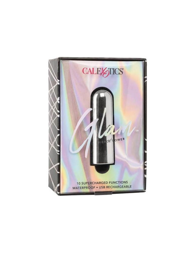 calex glam balle vibrante argent_2