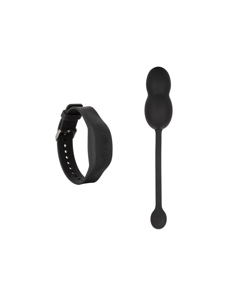 boules kegel en silicone calex avec télécommande noir