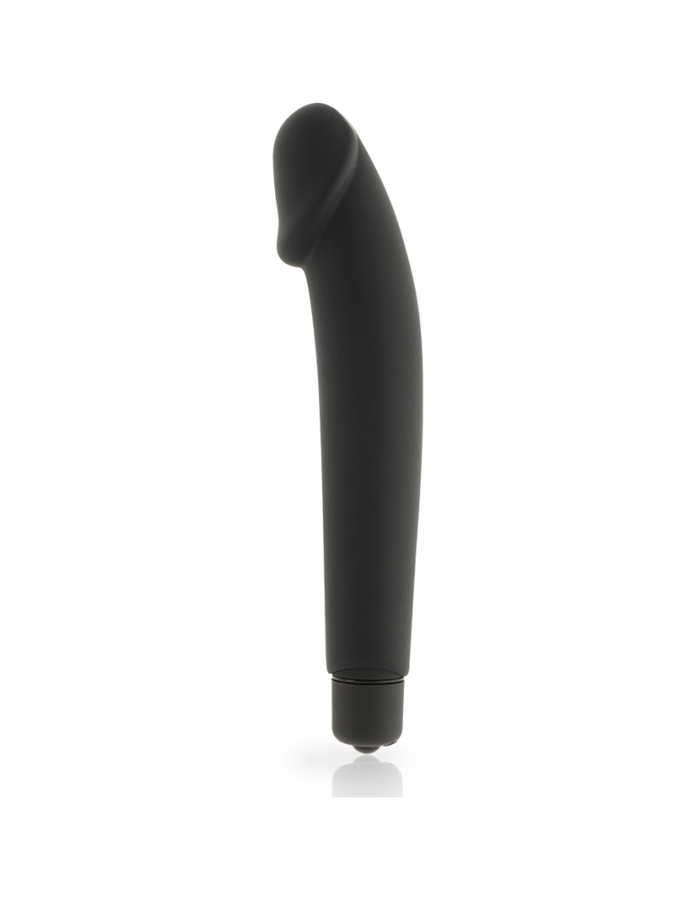 vibromasseur réaliste en silicone noir dolce vita_2