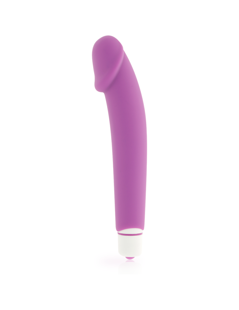vibromasseur réaliste en silicone lilas dolce vita_2