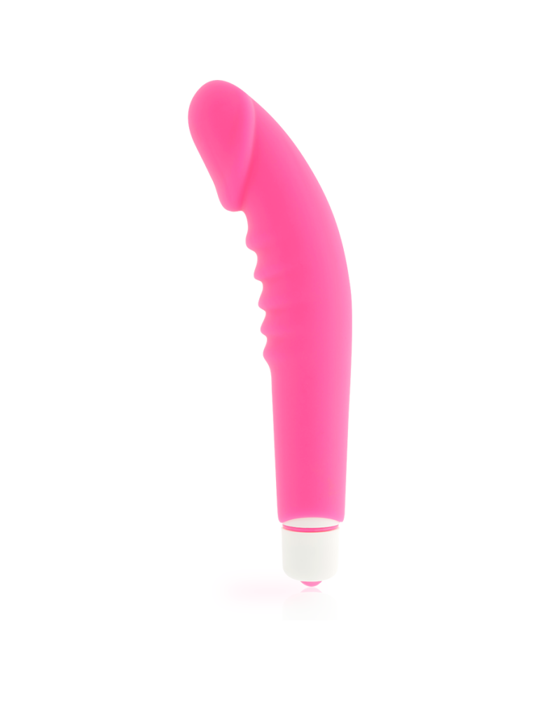 vibromasseur en silicone rose de plaisir réaliste dolce vita_2