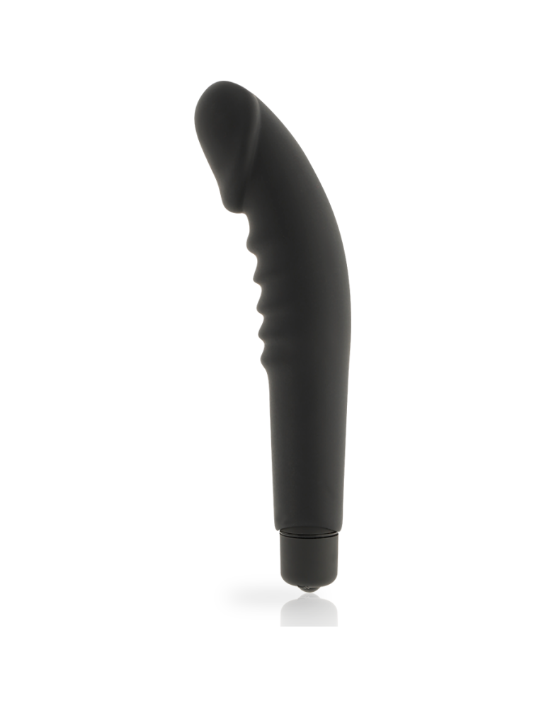 dolce vita vibromasseur plaisir réaliste silicone noir_2