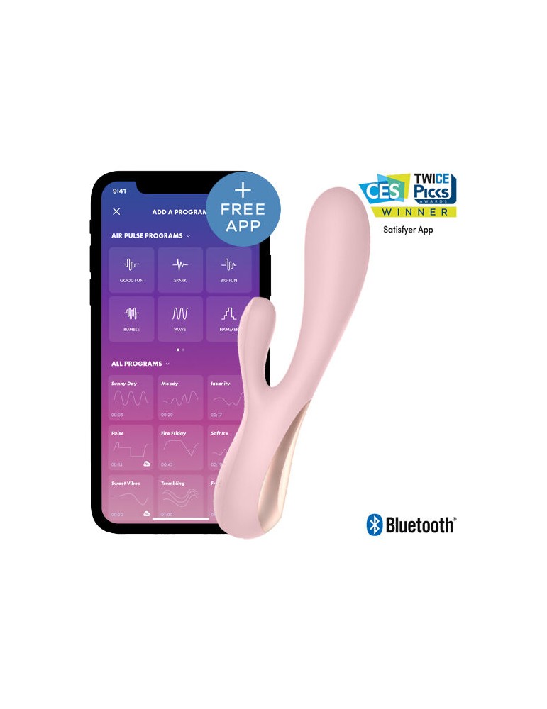 combinaison rose flex satisfyer avec appli