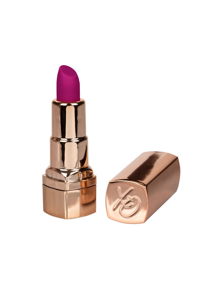 calex bullet hide & play rouge à lèvres rechargeable violet