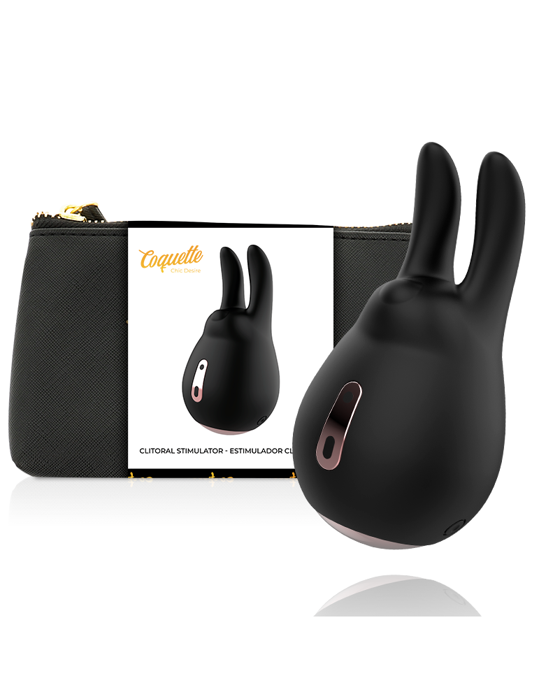 stimulateur de clitoris coquette chic desire noir / or