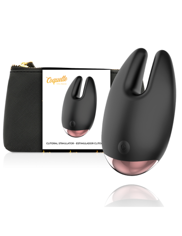 stimulateur de clitoris coquette chic desire noir / or