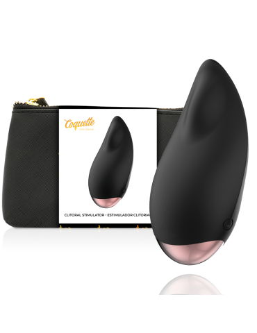 stimulateur de clitoris coquette chic desire noir / or