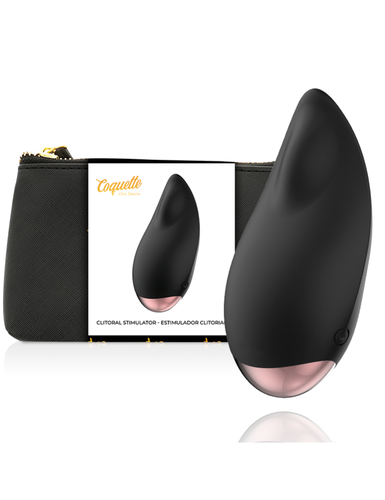 stimulateur de clitoris coquette chic desire noir / or