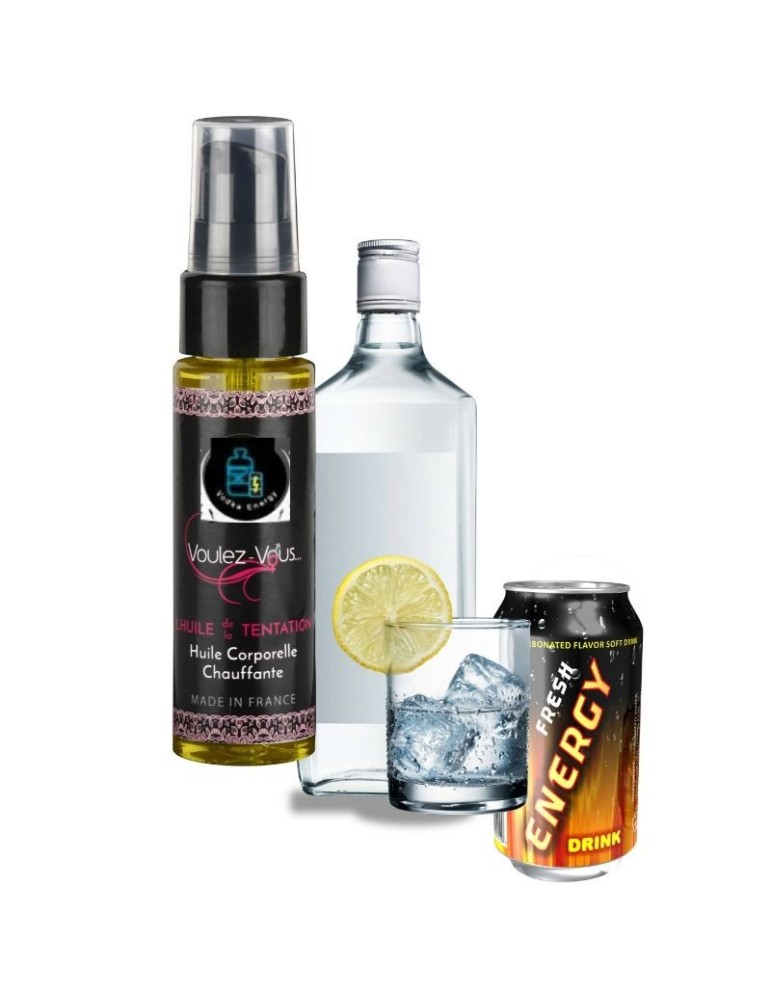 voulez-vous - huile effet chaleur - vodka red bull 35 ml