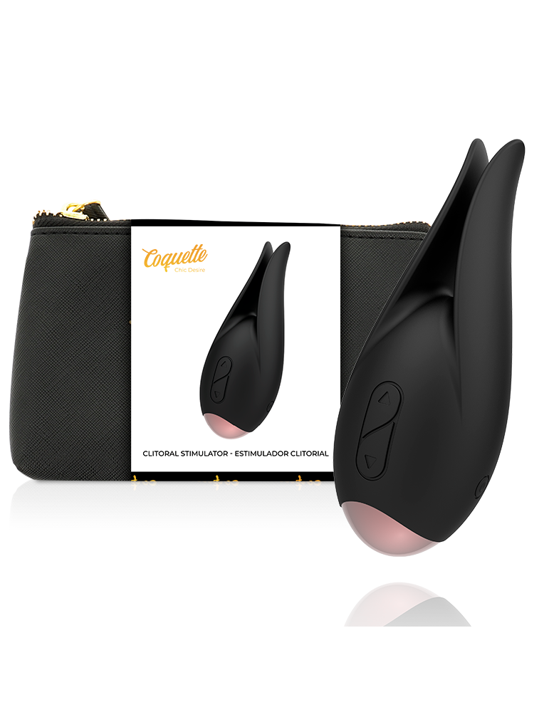 stimulateur de clitoris coquette chic desire noir / or