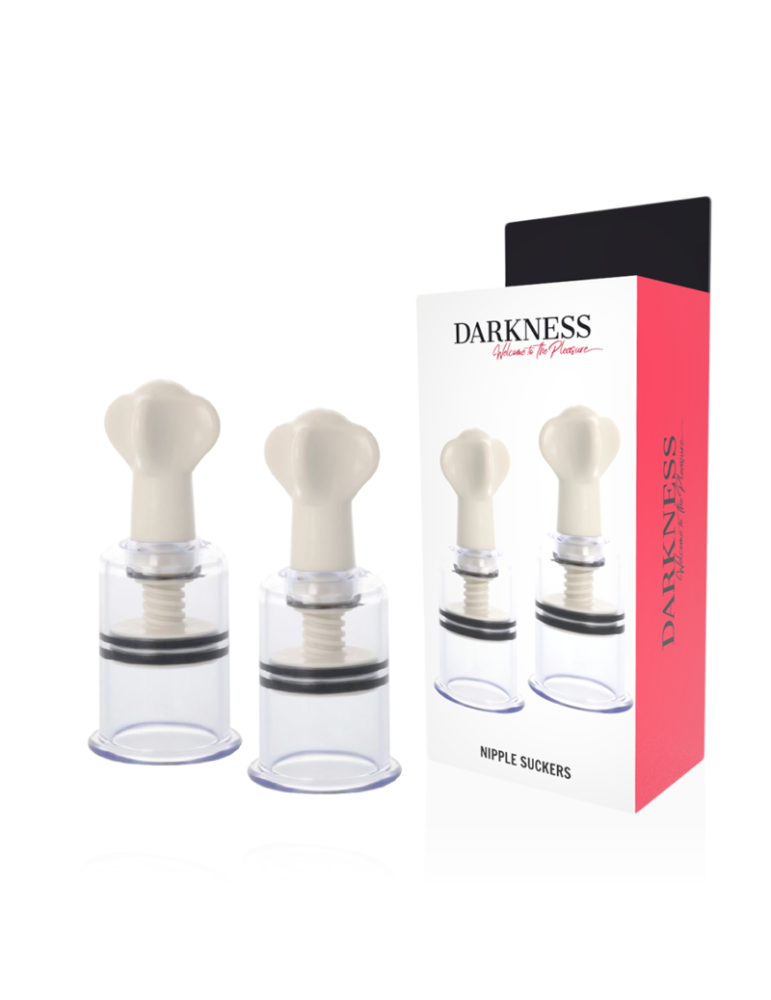 ventouse de mamelon transparent obscurité 5cm de diamètre