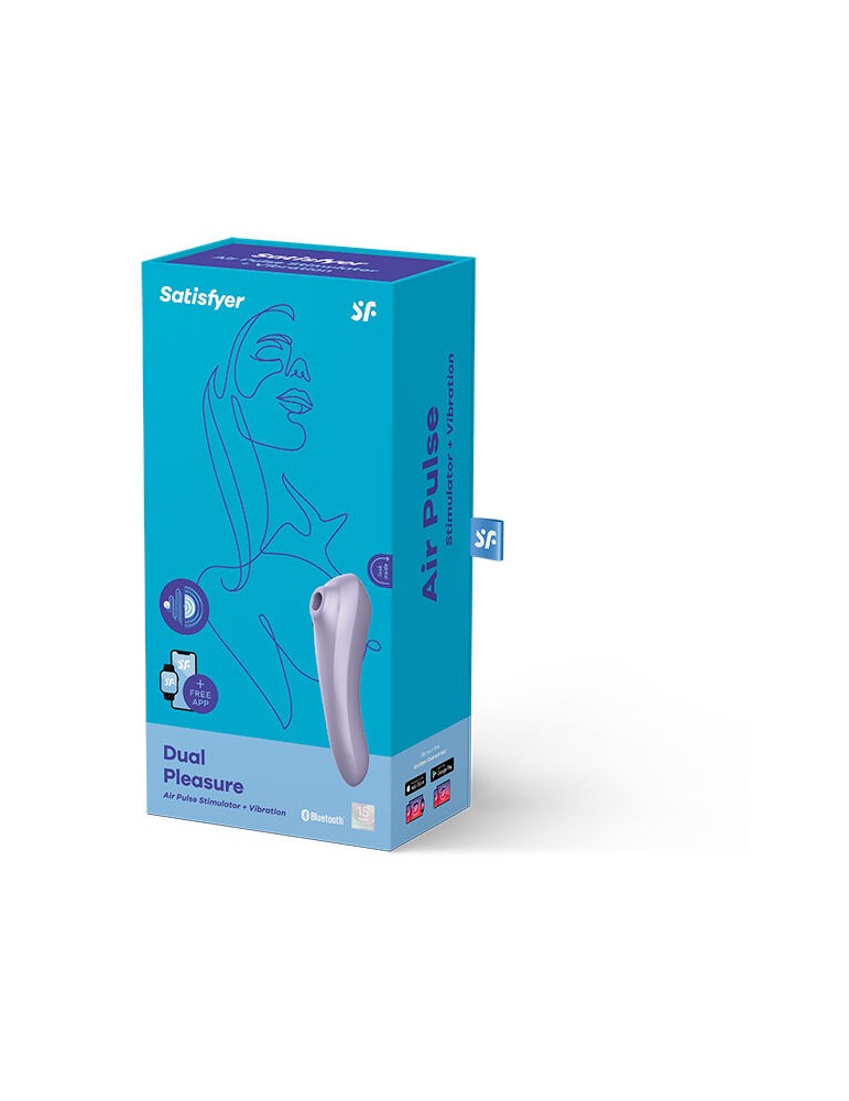satisfyer double plaisir air pulsé mauve_2