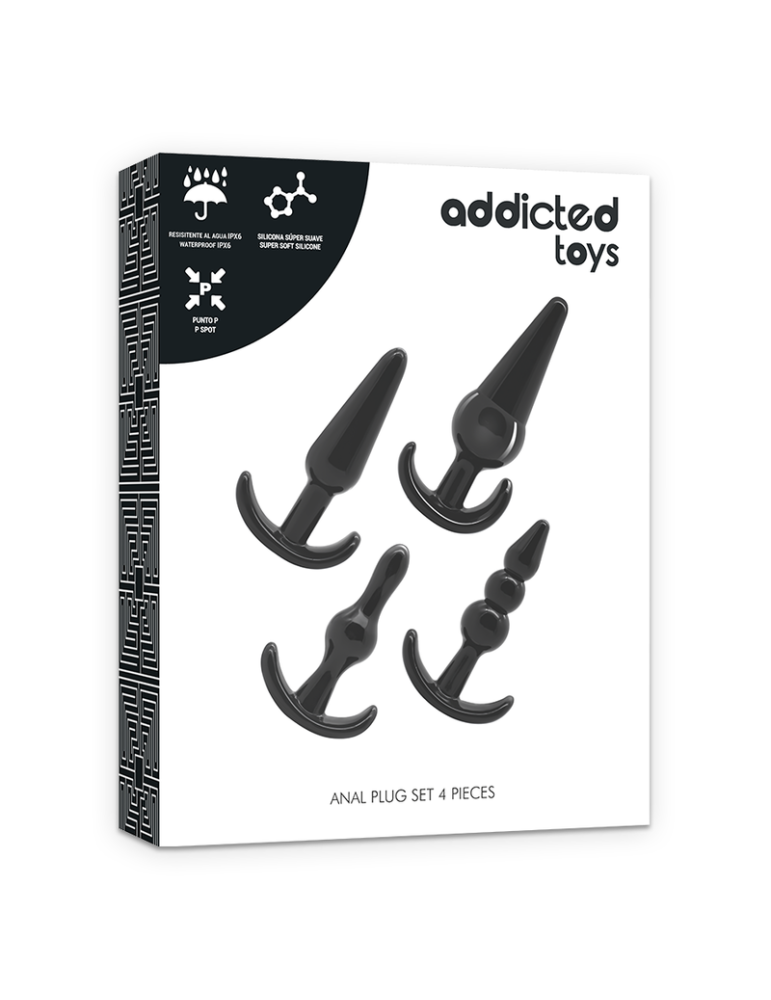 addicted toys set 4 plugs anaux en silicone_12