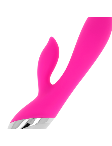 vibromasseur ohmama avec lapin 10 modes vibrant 19 cm_3