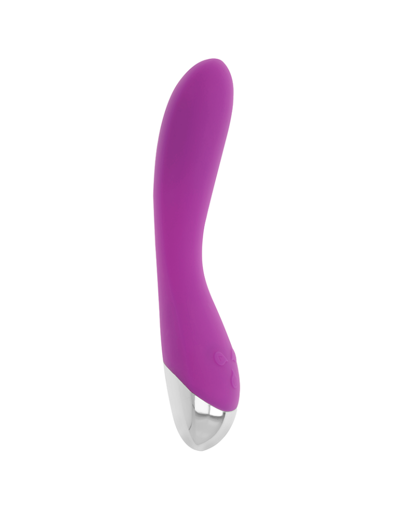 vibromasseur ohmama 6 modes et 6 vitesses violet 20,5 cm_2