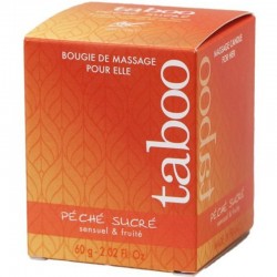 bougie de massage tabou parfumée pêche ruf_3
