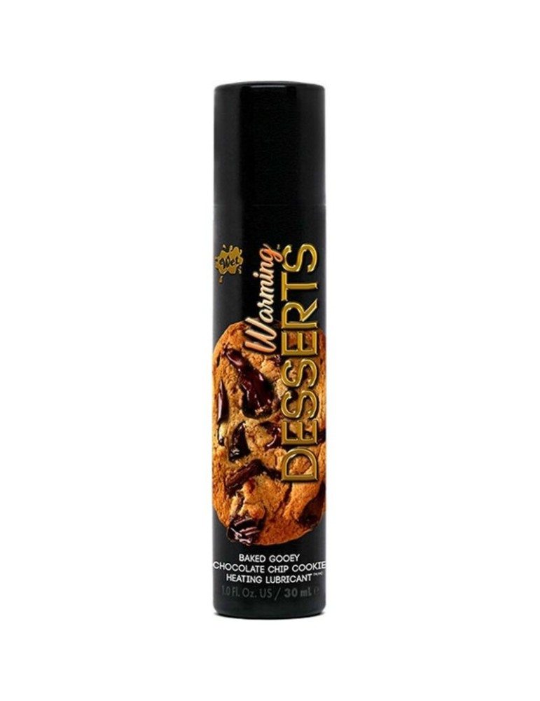 biscuit aux pépites de chocolat chaud lubrifiant humide 30 ml