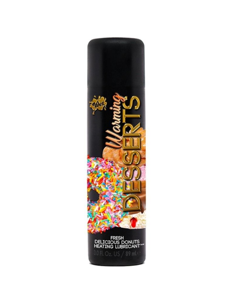 lubrifiant à effet chaud pour beignets wet 89 ml