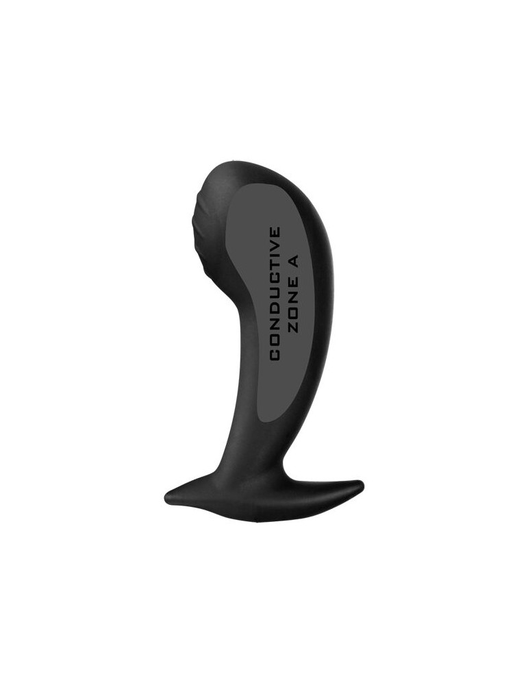 stimulateur anal electrastim / vaginal nona silicone noir point-g_4