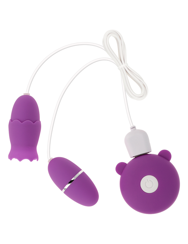 ohmama double stimulator 10 modes vibrant