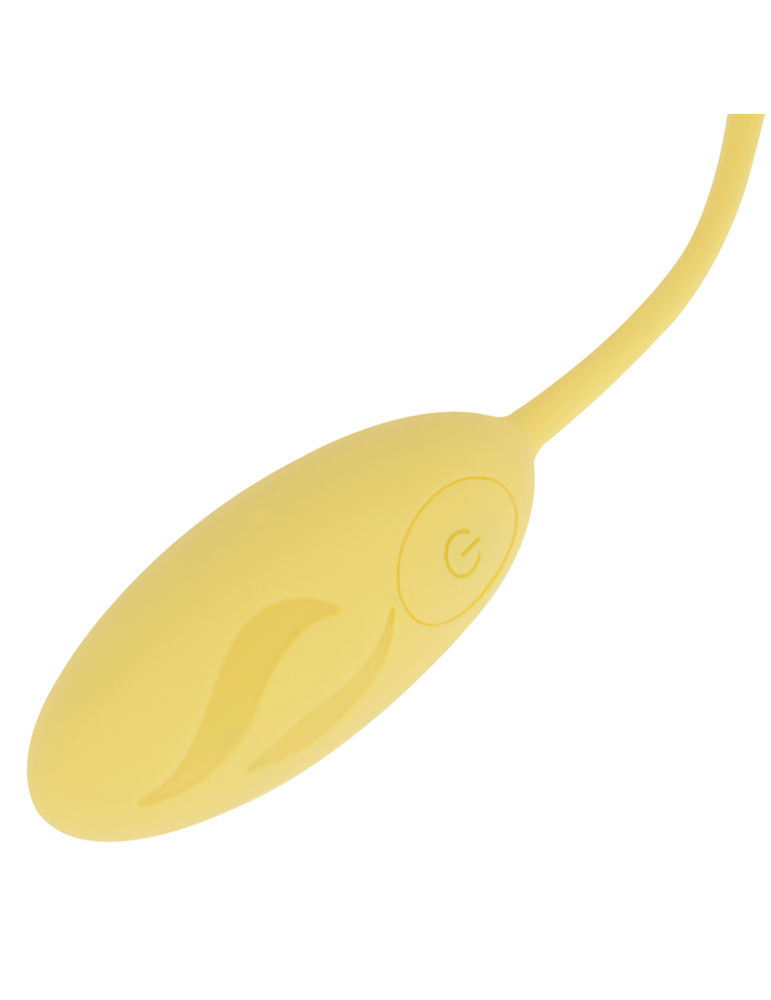 oeuf vibrant texturé oh mama 10 modes - jaune_4