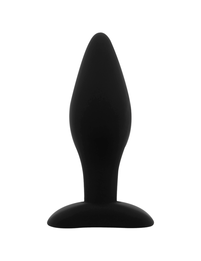 ohmama plug anal classique en silicone taille m - 10,2 cm