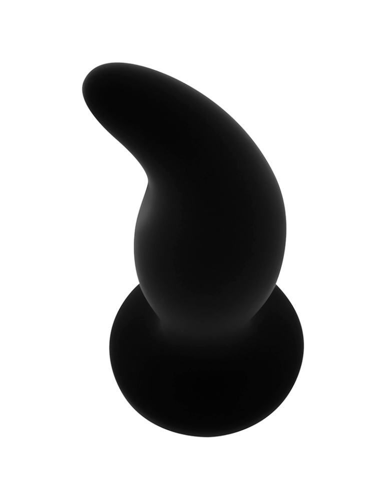 ohmama plug anal en silicone pointe courbe p 12 cm_2