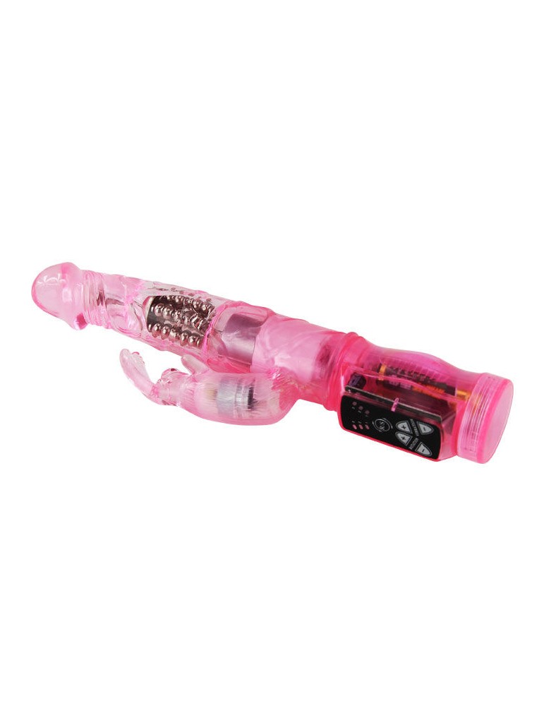mini lapin rotateur rose avec super stimulateur_2