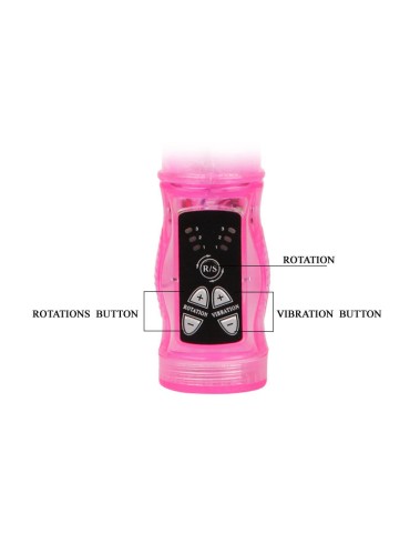 mini lapin rotateur rose avec super stimulateur_5