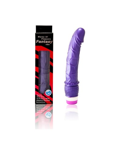 vibromasseur violet réaliste 23 cm