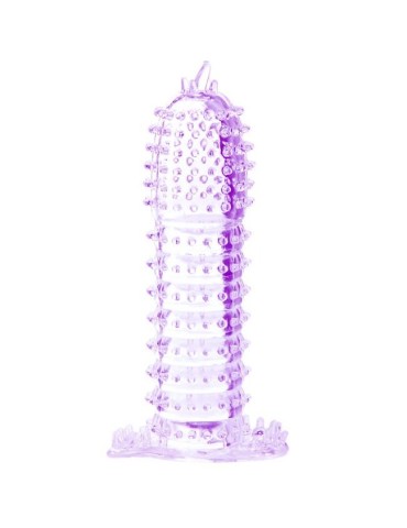 étui en silicone lilas à pois 14-2 cm_5