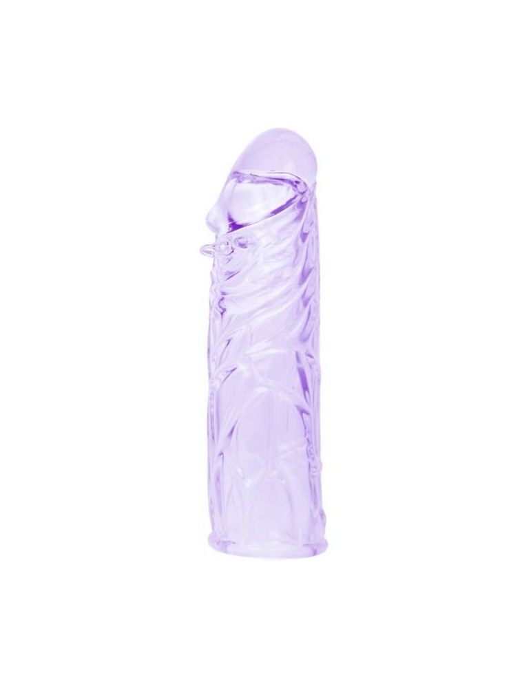 manchon pénien silicone violet adaptable 13cm_8