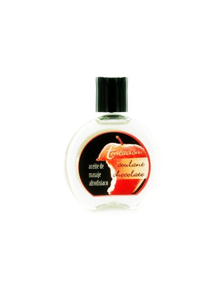 huile de massage coulant au chocolat tentation 100ml
