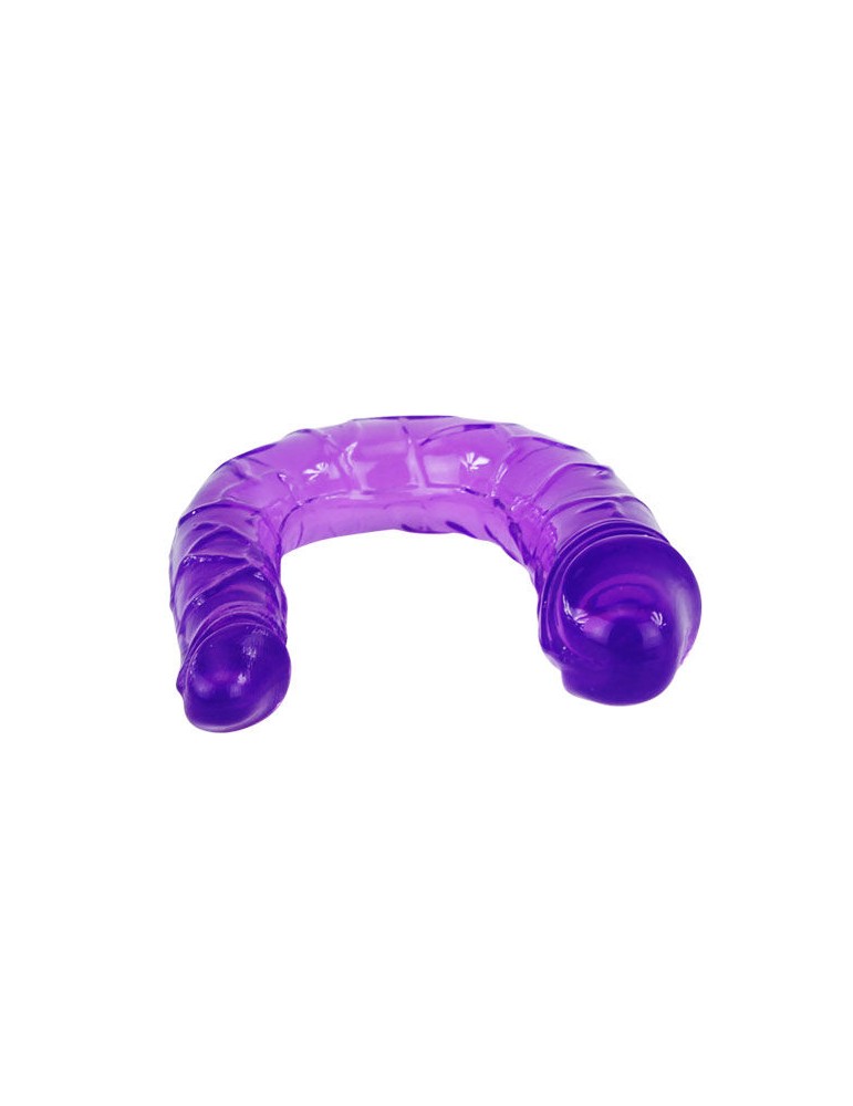 double gode en gelée souple lilas_3