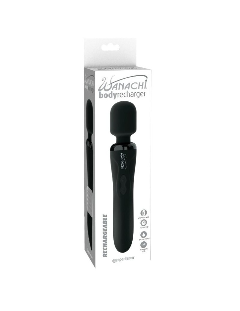 masseur rechargeable wanachi noir