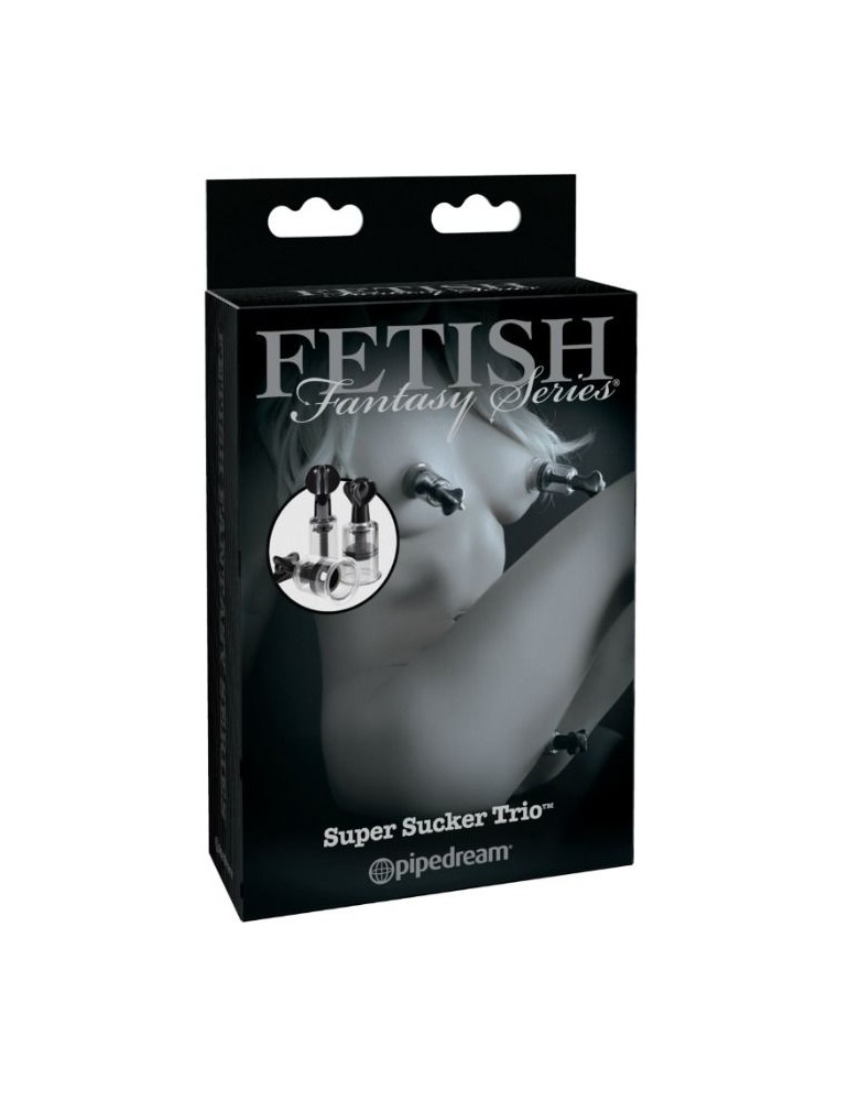 fétiche fantaisie trio super ventouse mamelons et clitoris