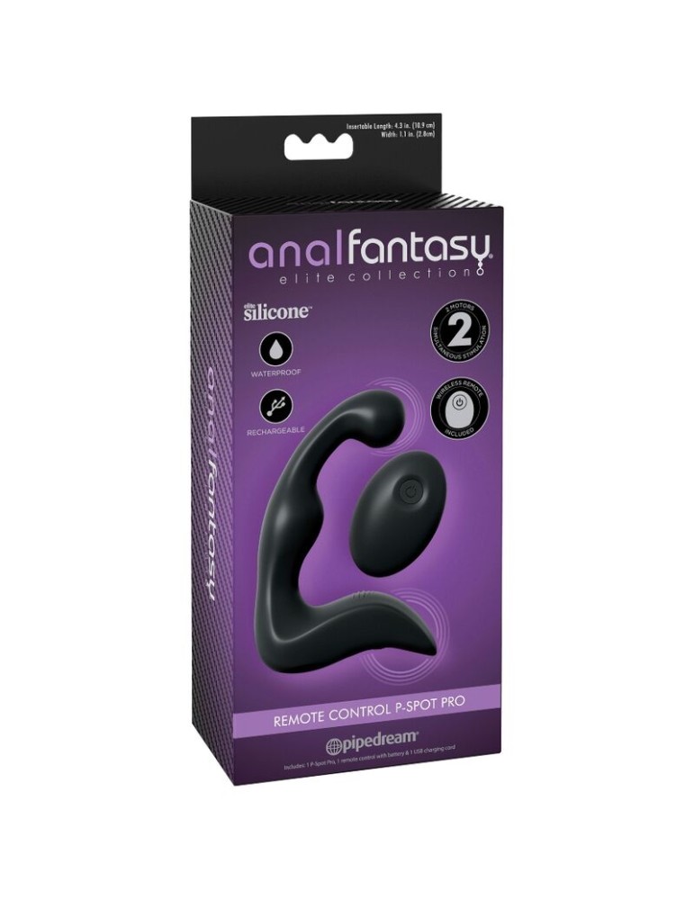 masseur de prostate pro à distance anal fantasy collection elite_3
