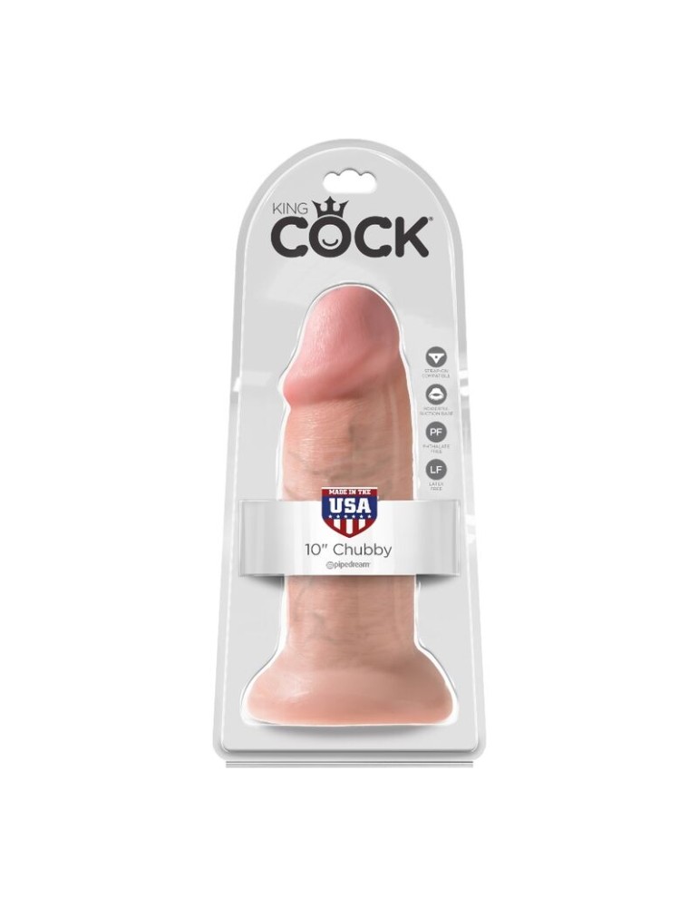 king cock gode réaliste joufflu 25,4 cm_3