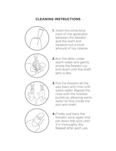 king cock gode réaliste non coupé naturel 25 cm_5