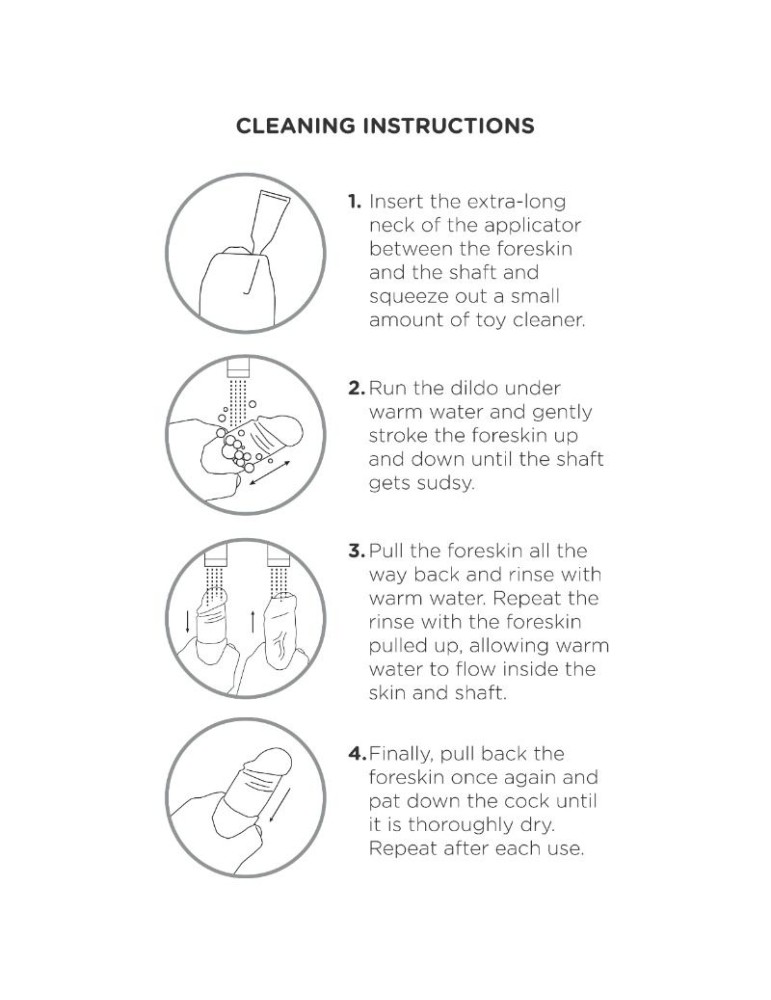 king cock gode réaliste non coupé naturel 25 cm_5