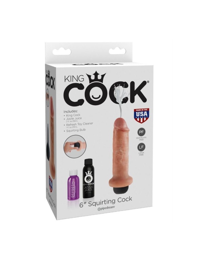 gode éjacule 15,24 cm roi coq_2