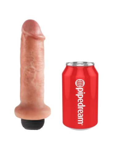 gode éjacule 17,8 cm king cock naturel_4