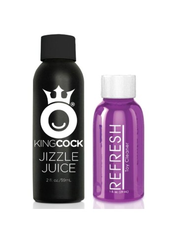 gode éjacule 17,8 cm king cock naturel_6