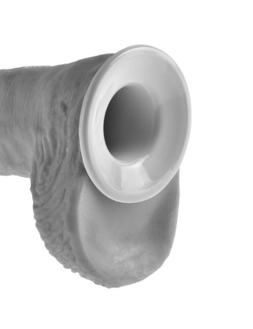 strap-on avec gode creux de 25,5 cm et bretelles couleur chair_7