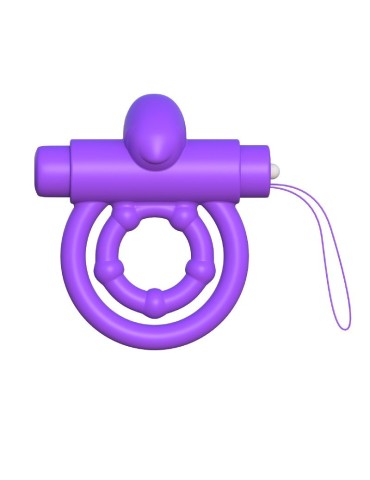 anneau vibrant télécommandé violet fantasy c-ringz_6