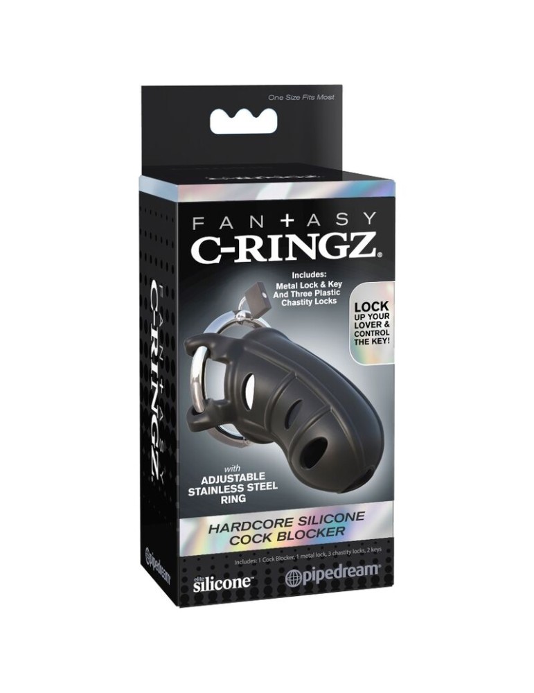 cage à pénis en silicone extrême fantaisie c-ringz_4