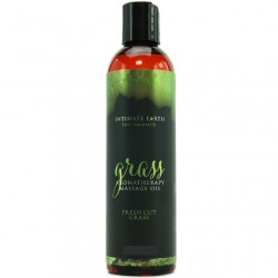 Huile de massage aromathérapie terre intime herbe fraîchement coupée 120ml