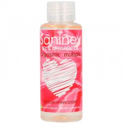 huile de massage multiple orgasmique saninex 100 ml