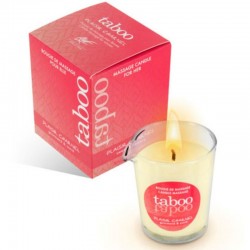 ruf bougie de massage tabou arôme fleurs