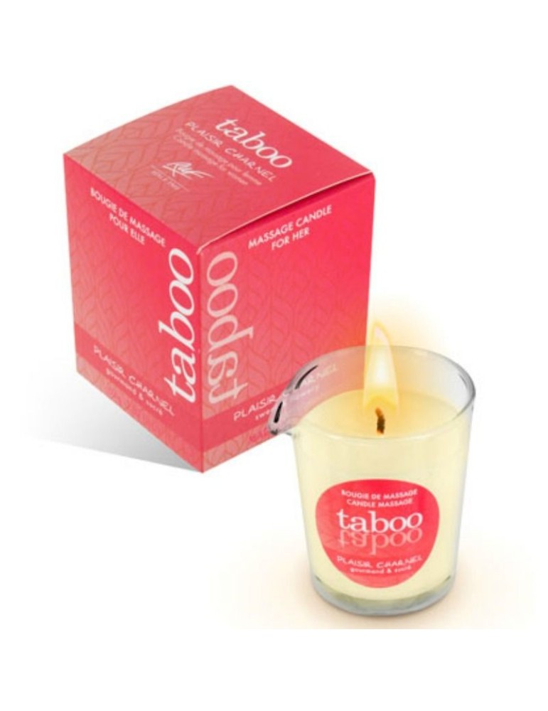 ruf bougie de massage tabou arôme fleurs